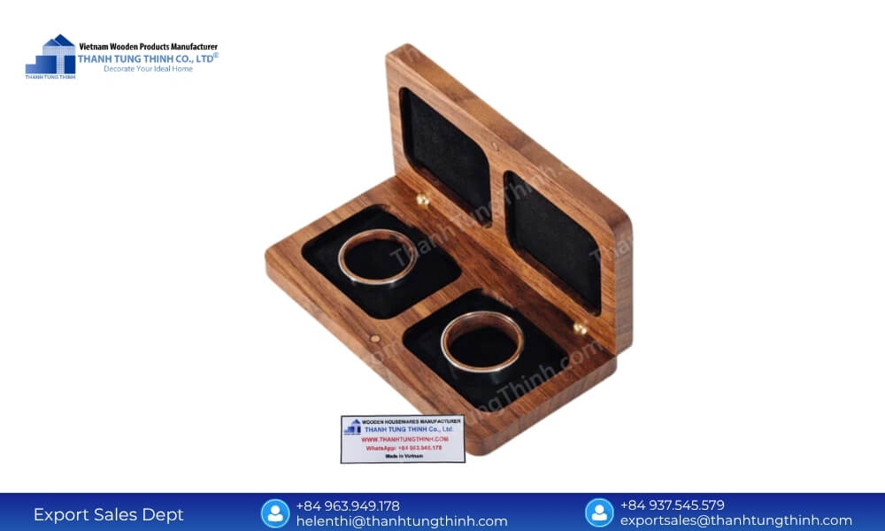 Wooden Jewelry Boxes Bulk Continuous Line Discharge Manufacturing Runs