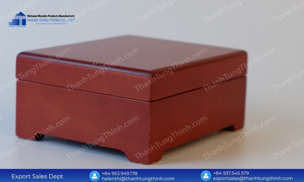 Wooden Jewelry Boxes Bulk Continuous Line Discharge Manufacturing Runs