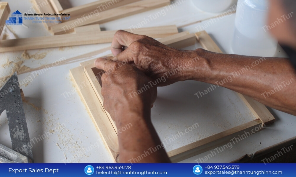 wooden jewelry box manufacturing process factory assembly line capacity