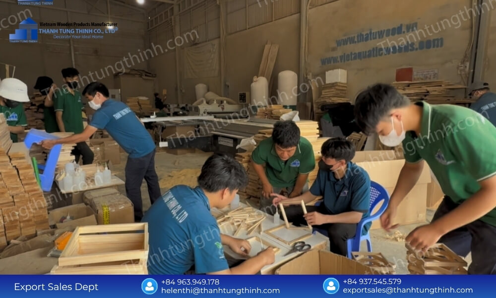 Dozens of identical premium jewelry boxes showcasing the exact uniformity achieved by our wooden jewelry box manufacturing process