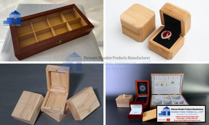 popular styles of multi tier and vintage wholesale wooden jewelry boxes for women