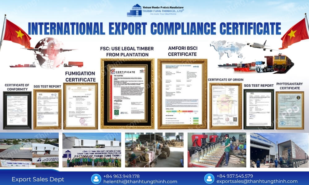 certified export compliance certificate for wooden jewelry boxes for girls manufacturer