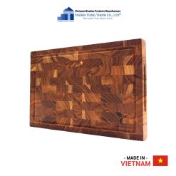 Teak End Grain Cutting Board For Kitchen, Decor and Gifts | 02