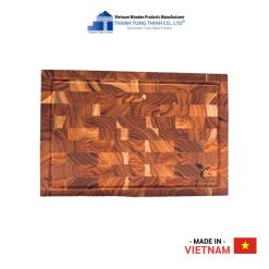 Teak End Grain Cutting Board For Kitchen, Decor and Gifts