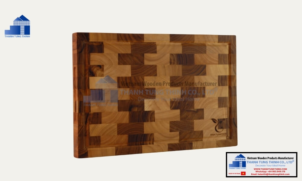 Thanh Tung Thinh Supplies Large Quantities of Custom End Grain Cutting Boards