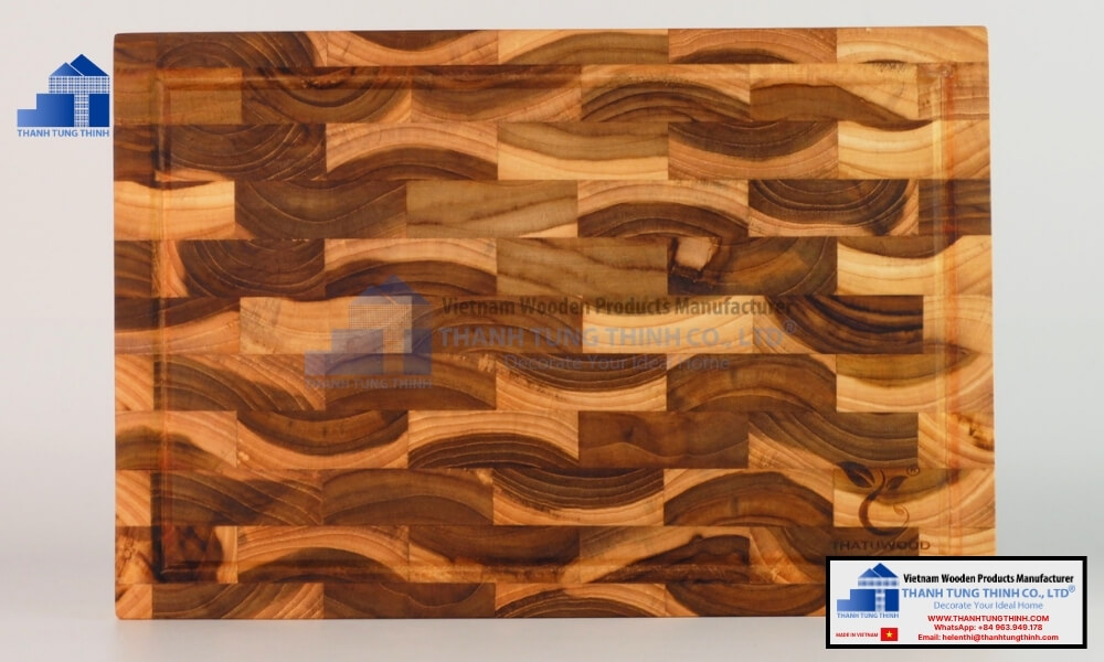 Thanh Tung Thinh Supplies Large Quantities of Custom End Grain Cutting Boards