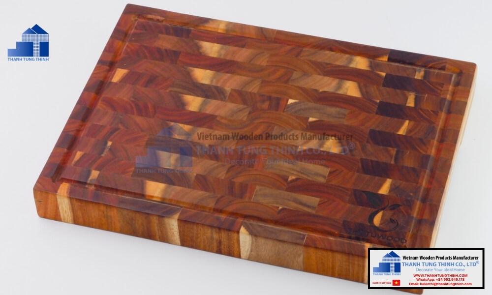 Thanh Tung Thinh Supplies Large Quantities of Custom End Grain Cutting Boards