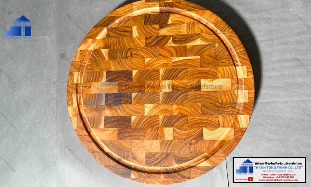 Thanh Tung Thinh Supplies Large Quantities of Custom End Grain Cutting Boards
