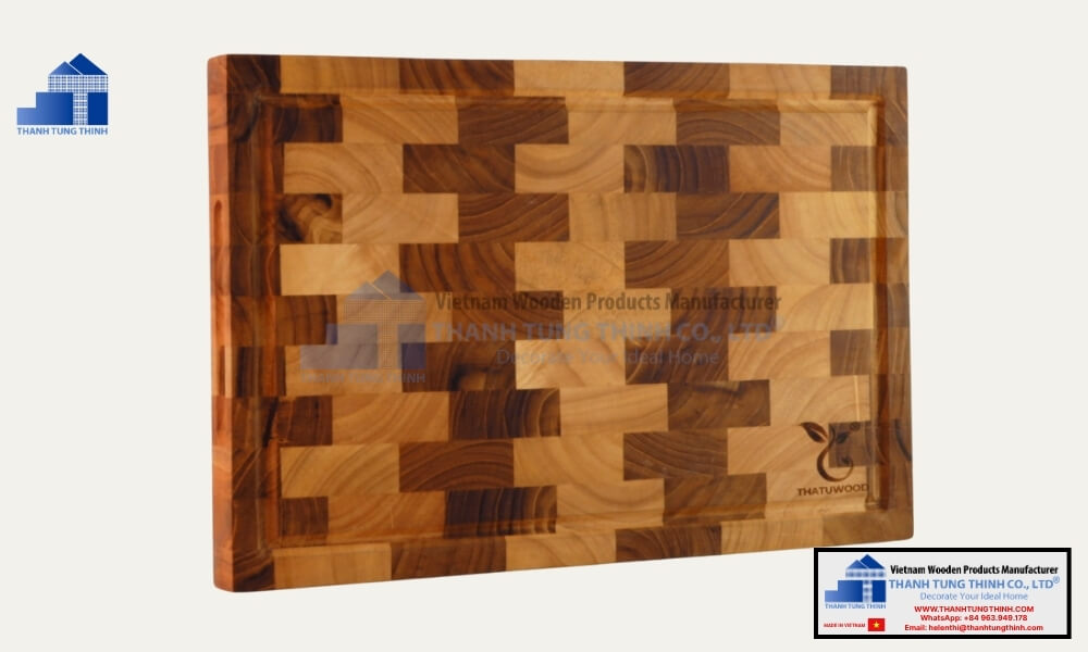 Thanh Tung Thinh Supplies Large Quantities of Custom End Grain Cutting Boards