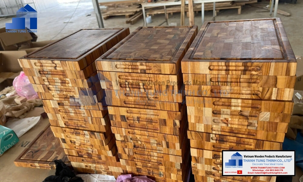 Bulk inventory of what is end grain wooden cutting board for wholesale