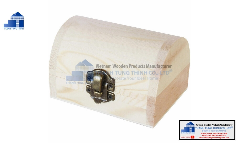 unfinished wooden jewelry boxes for girls ready for diy painting